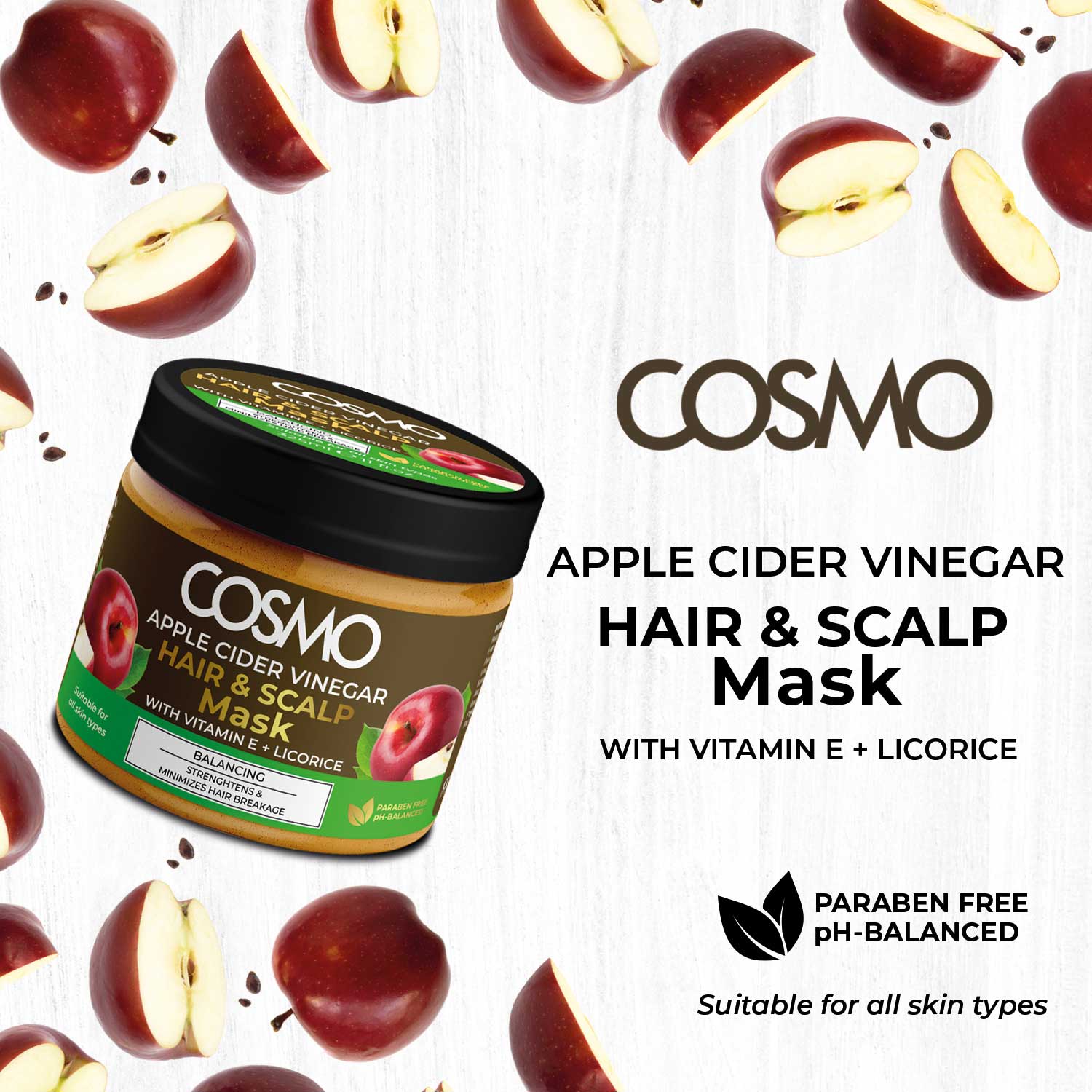 Apple Cider Vinegar Hair & Scalp Mask